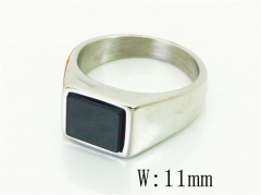 HY Wholesale Popular Rings Jewelry Stainless Steel 316L Rings-HY17R0748HIC