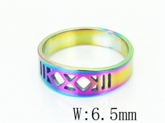 HY Wholesale Popular Rings Jewelry Stainless Steel 316L Rings-HY15R2311IKW