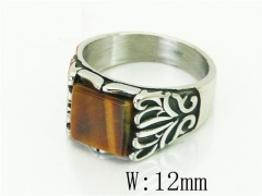 HY Wholesale Popular Rings Jewelry Stainless Steel 316L Rings-HY17R0693HIF