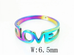 HY Wholesale Popular Rings Jewelry Stainless Steel 316L Rings-HY15R2329IKS