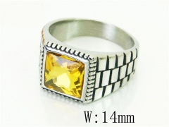 HY Wholesale Popular Rings Jewelry Stainless Steel 316L Rings-HY17R0677HIE