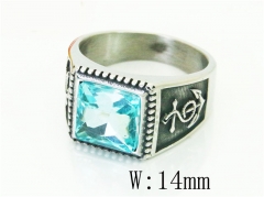 HY Wholesale Popular Rings Jewelry Stainless Steel 316L Rings-HY17R0710HIC