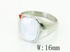 HY Wholesale Popular Rings Jewelry Stainless Steel 316L Rings-HY17R0721HIB
