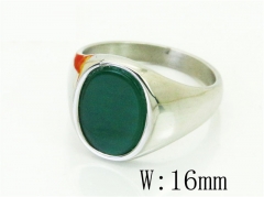 HY Wholesale Popular Rings Jewelry Stainless Steel 316L Rings-HY17R0729HID