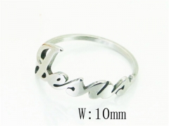 HY Wholesale Popular Rings Jewelry Stainless Steel 316L Rings-HY15R2333HPF
