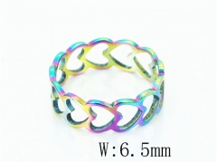 HY Wholesale Popular Rings Jewelry Stainless Steel 316L Rings-HY15R2323IKV