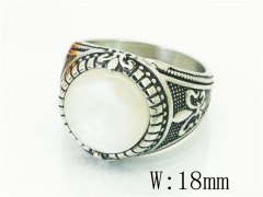 HY Wholesale Popular Rings Jewelry Stainless Steel 316L Rings-HY17R0670HIV