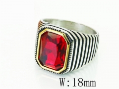 HY Wholesale Popular Rings Jewelry Stainless Steel 316L Rings-HY17R0443HJZ