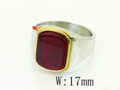 HY Wholesale Popular Rings Jewelry Stainless Steel 316L Rings-HY17R0457HJY