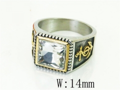 HY Wholesale Popular Rings Jewelry Stainless Steel 316L Rings-HY17R0481HJU