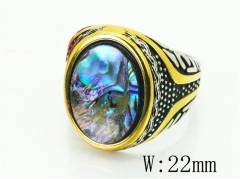 HY Wholesale Popular Rings Jewelry Stainless Steel 316L Rings-HY17R0408HJD