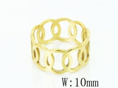 HY Wholesale Popular Rings Jewelry Stainless Steel 316L Rings-HY15R2301IK