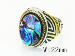 HY Wholesale Popular Rings Jewelry Stainless Steel 316L Rings-HY17R0396HJZ