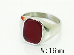 HY Wholesale Popular Rings Jewelry Stainless Steel 316L Rings-HY17R0723HIV