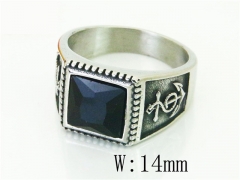 HY Wholesale Popular Rings Jewelry Stainless Steel 316L Rings-HY17R0708HIZ