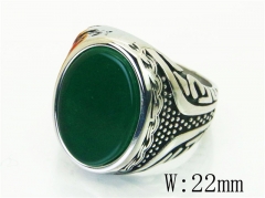 HY Wholesale Popular Rings Jewelry Stainless Steel 316L Rings-HY17R0548HIX