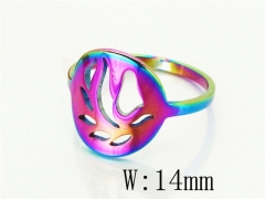 HY Wholesale Popular Rings Jewelry Stainless Steel 316L Rings-HY15R2374IKQ