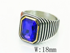 HY Wholesale Popular Rings Jewelry Stainless Steel 316L Rings-HY17R0441HJA