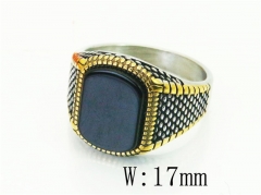 HY Wholesale Popular Rings Jewelry Stainless Steel 316L Rings-HY17R0454HJW