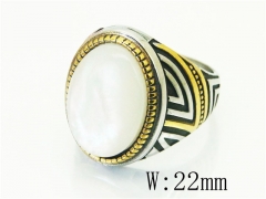 HY Wholesale Popular Rings Jewelry Stainless Steel 316L Rings-HY17R0383HJQ