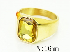 HY Wholesale Popular Rings Jewelry Stainless Steel 316L Rings-HY17R0314HJW