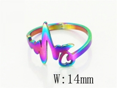 HY Wholesale Popular Rings Jewelry Stainless Steel 316L Rings-HY15R2356IKW