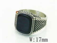 HY Wholesale Popular Rings Jewelry Stainless Steel 316L Rings-HY17R0659HIV