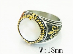 HY Wholesale Popular Rings Jewelry Stainless Steel 316L Rings-HY17R0422HJA