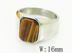 HY Wholesale Popular Rings Jewelry Stainless Steel 316L Rings-HY17R0738HIF