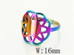 HY Wholesale Popular Rings Jewelry Stainless Steel 316L Rings-HY15R2368IKW