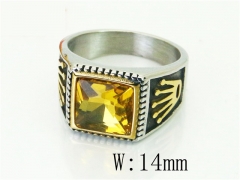 HY Wholesale Popular Rings Jewelry Stainless Steel 316L Rings-HY17R0473HJC