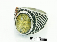 HY Wholesale Popular Rings Jewelry Stainless Steel 316L Rings-HY17R0602HIV