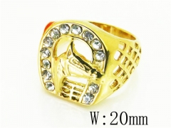 HY Wholesale Popular Rings Jewelry Stainless Steel 316L Rings-HY22R1057HJW
