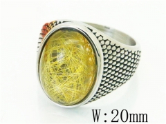 HY Wholesale Popular Rings Jewelry Stainless Steel 316L Rings-HY17R0620HID