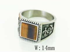 HY Wholesale Popular Rings Jewelry Stainless Steel 316L Rings-HY17R0716HIG