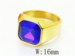 HY Wholesale Popular Rings Jewelry Stainless Steel 316L Rings-HY17R0333HJZ