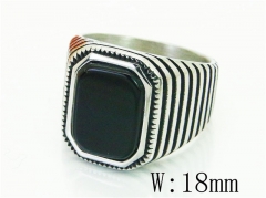 HY Wholesale Popular Rings Jewelry Stainless Steel 316L Rings-HY17R0644HIX