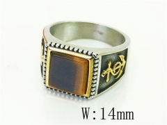 HY Wholesale Popular Rings Jewelry Stainless Steel 316L Rings-HY17R0490HJW