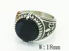 HY Wholesale Popular Rings Jewelry Stainless Steel 316L Rings-HY17R0673HIY