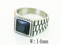 HY Wholesale Popular Rings Jewelry Stainless Steel 316L Rings-HY17R0674HIU