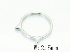 HY Wholesale Popular Rings Jewelry Stainless Steel 316L Rings-HY22R1044PB