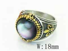 HY Wholesale Popular Rings Jewelry Stainless Steel 316L Rings-HY17R0421HJZ
