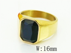HY Wholesale Popular Rings Jewelry Stainless Steel 316L Rings-HY17R0320HJE
