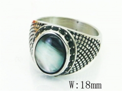 HY Wholesale Popular Rings Jewelry Stainless Steel 316L Rings-HY17R0605HIA