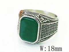 HY Wholesale Popular Rings Jewelry Stainless Steel 316L Rings-HY17R0654HIR