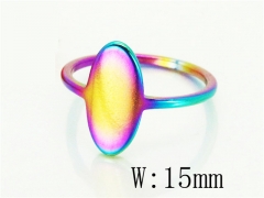 HY Wholesale Popular Rings Jewelry Stainless Steel 316L Rings-HY15R2371IKD