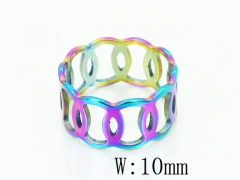 HY Wholesale Popular Rings Jewelry Stainless Steel 316L Rings-HY15R2302IKW