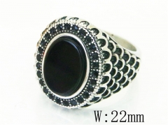 HY Wholesale Popular Rings Jewelry Stainless Steel 316L Rings-HY17R0582HIA