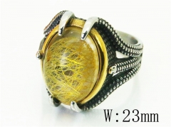 HY Wholesale Popular Rings Jewelry Stainless Steel 316L Rings-HY17R0375HJR