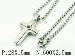 HY Wholesale Necklaces Stainless Steel 316L Jewelry Necklaces-HY41N0049HIQ